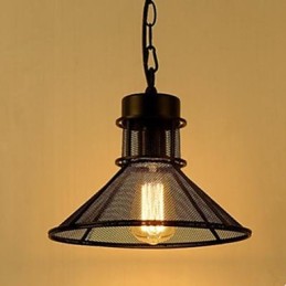 American Cafe Terrace Fashion Preto Guarda-chuva Grade Droplight