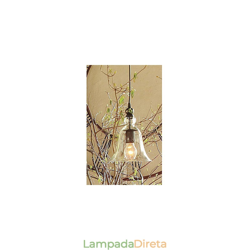 Luminária pendente estilo mini tigela vintage clássica tradicional