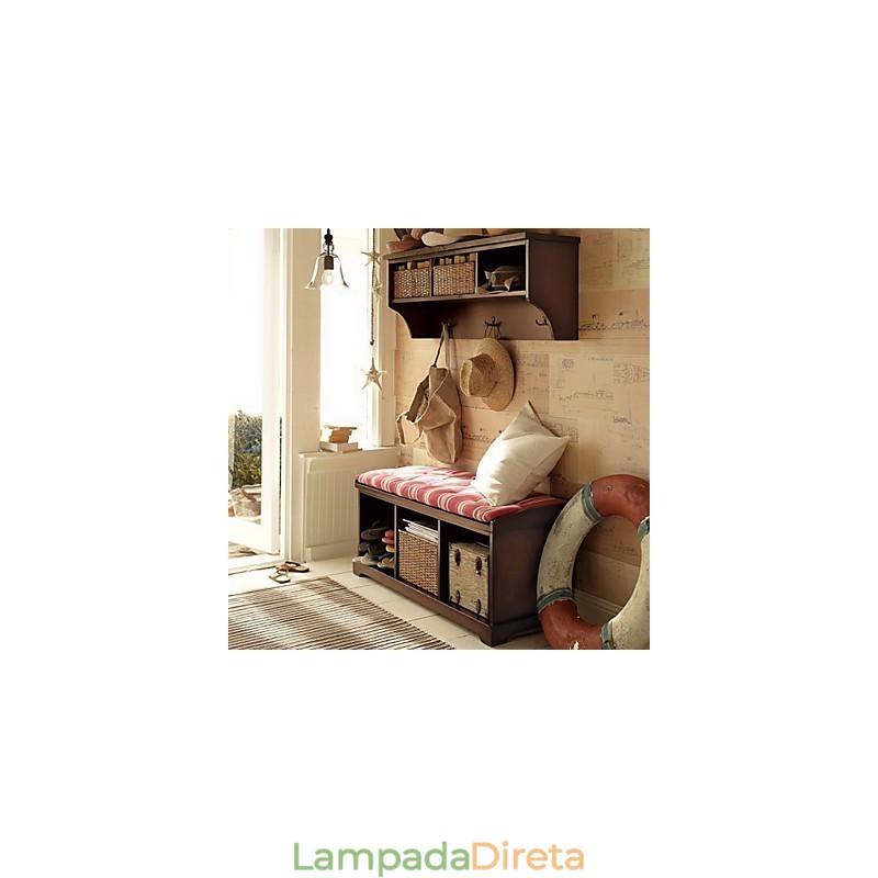 Luminária pendente estilo mini tigela vintage clássica tradicional