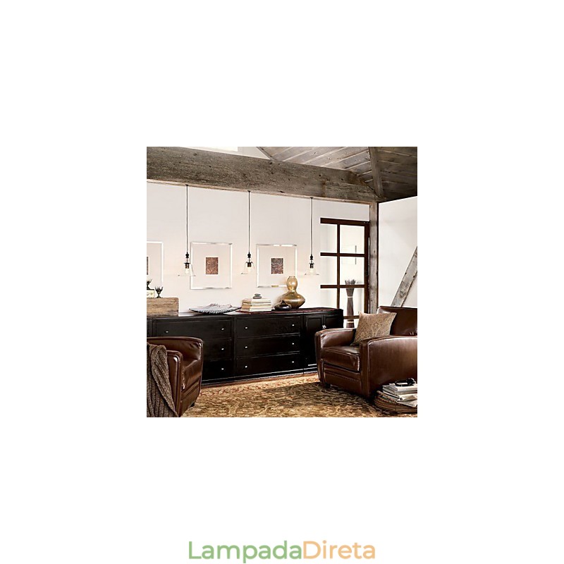 Luminária pendente estilo mini tigela vintage clássica tradicional