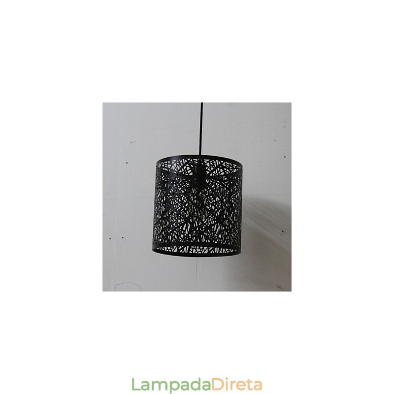 Lustre de ferro americano retrô de cabeça única