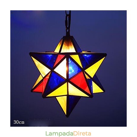 30CM Artístico Individualidade Criativa Varanda Moderna Estrelas Droplight Lâmpada 30CM Artístico Individualidade Criativa Varanda Moderna Estrelas Droplight Lâmpada