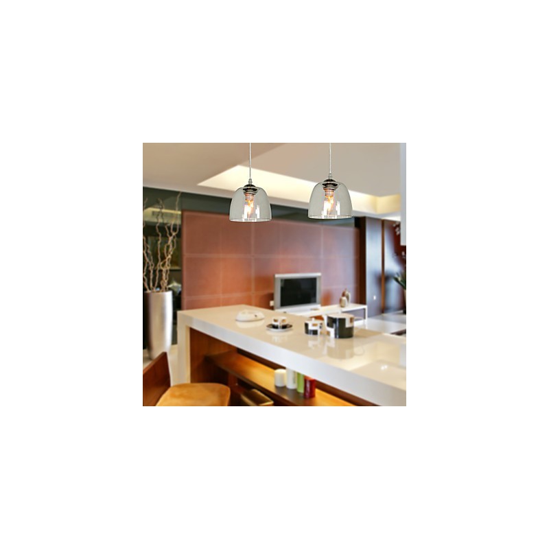 Luminária pendente moderna com design simples