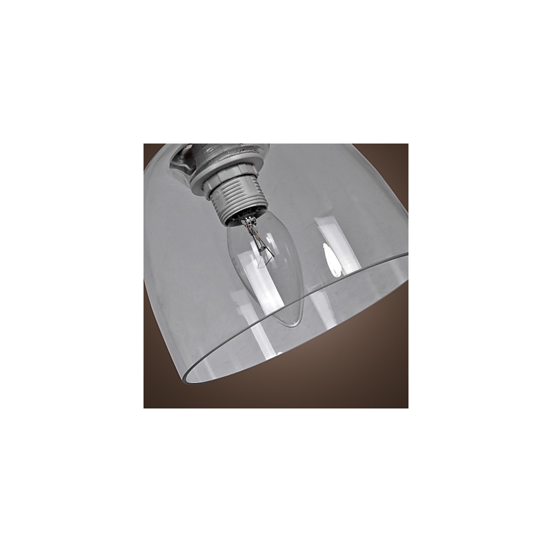 Luminária pendente moderna com design simples
