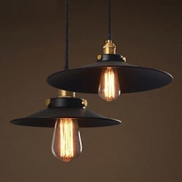 Estilo europeu retro clássico pingente luz metal arte droplight dar diâmetro da lâmpada