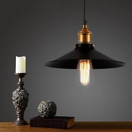 Estilo europeu retro clássico pingente luz metal arte droplight dar diâmetro da lâmpada
