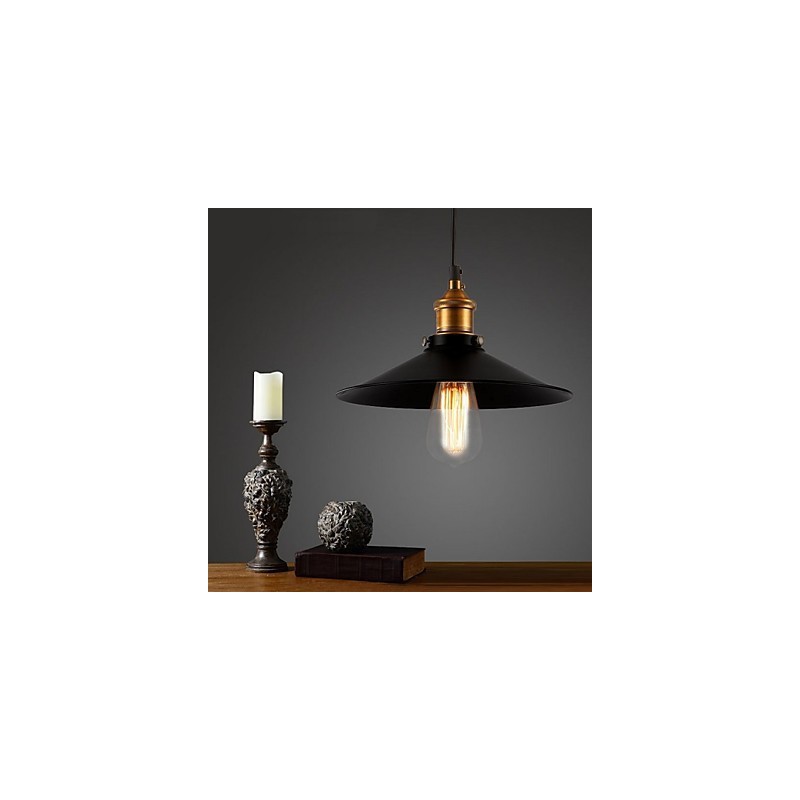 Estilo europeu retro clássico pingente luz metal arte droplight dar diâmetro da lâmpada