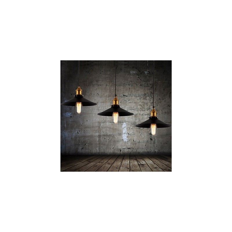 Estilo europeu retro clássico pingente luz metal arte droplight dar diâmetro da lâmpada