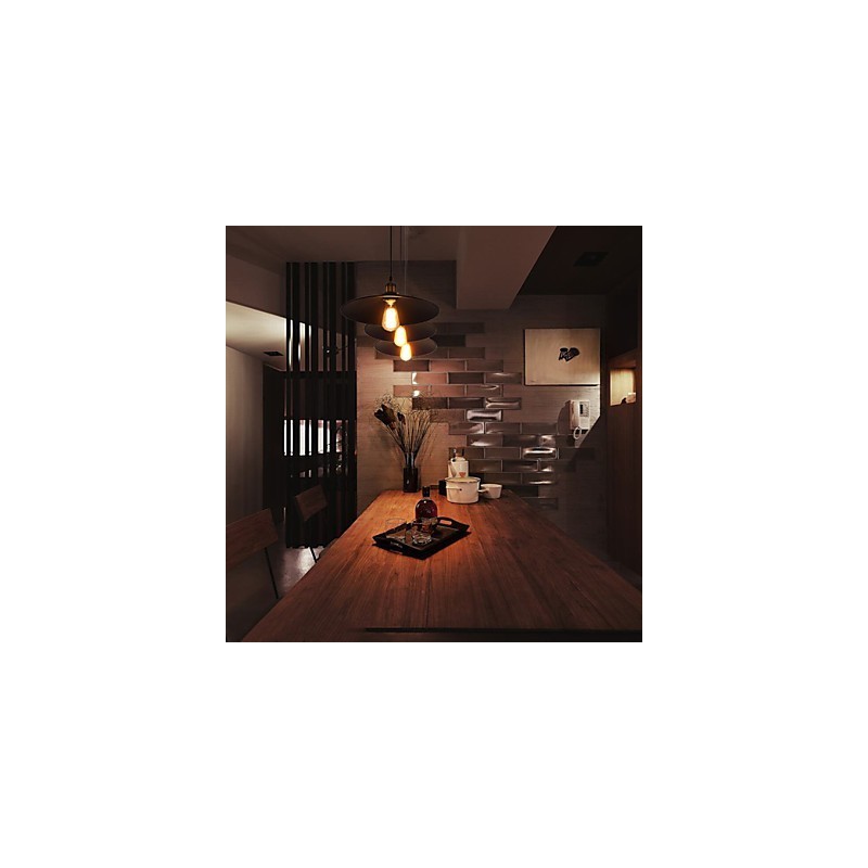 Estilo europeu retro clássico pingente luz metal arte droplight dar diâmetro da lâmpada