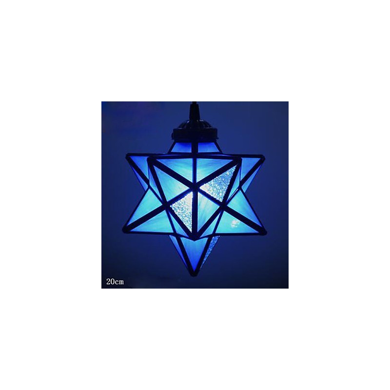 Individualidade artística criativa varanda moderna estrelas droplight lâmpada