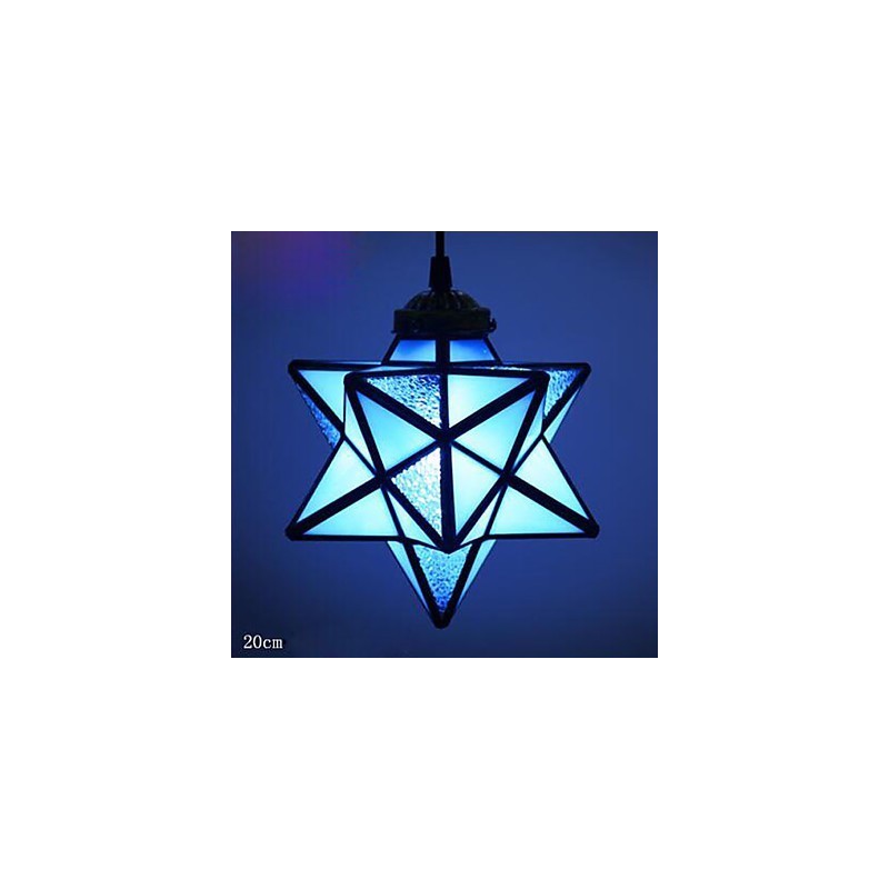 Individualidade artística criativa varanda moderna estrelas droplight lâmpada