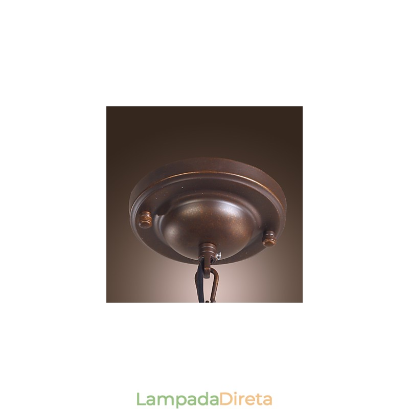 Tradicional clássico vintage lanterna mini estilo galvanizado pingente luz jantar