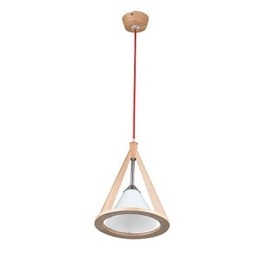 Lustre de madeira estilo designer lustre elegante estilo contemporâneo