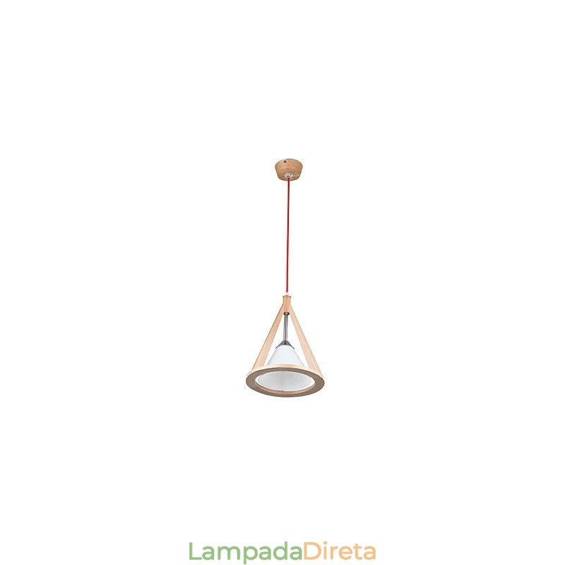 Lustre de madeira estilo designer lustre elegante estilo contemporâneo