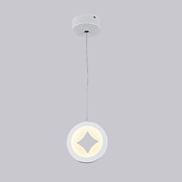 Luminária pendente delicada de acrílico 9W