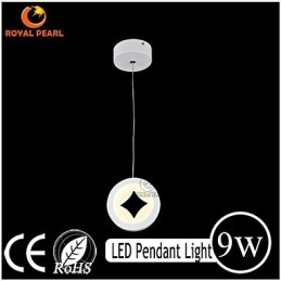 Luminária pendente delicada de acrílico 9W