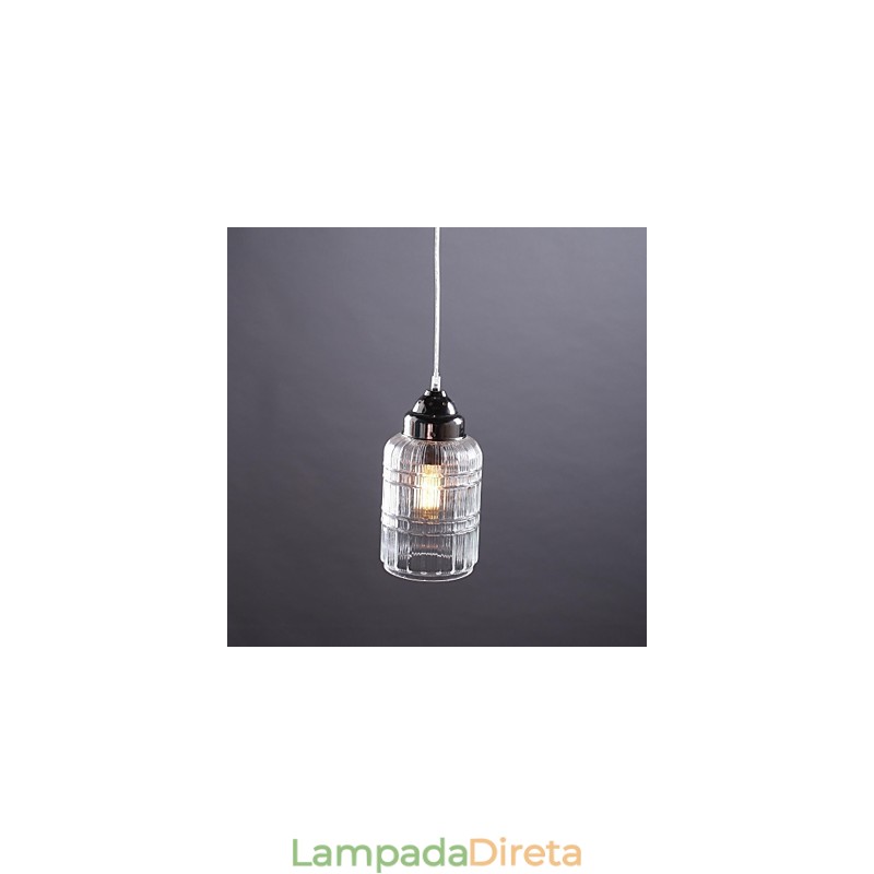 Moderno Contemporâneo Tradicional Clássico Vintage Lanterna Country Níquel Vidro Pingente Luz Jantar