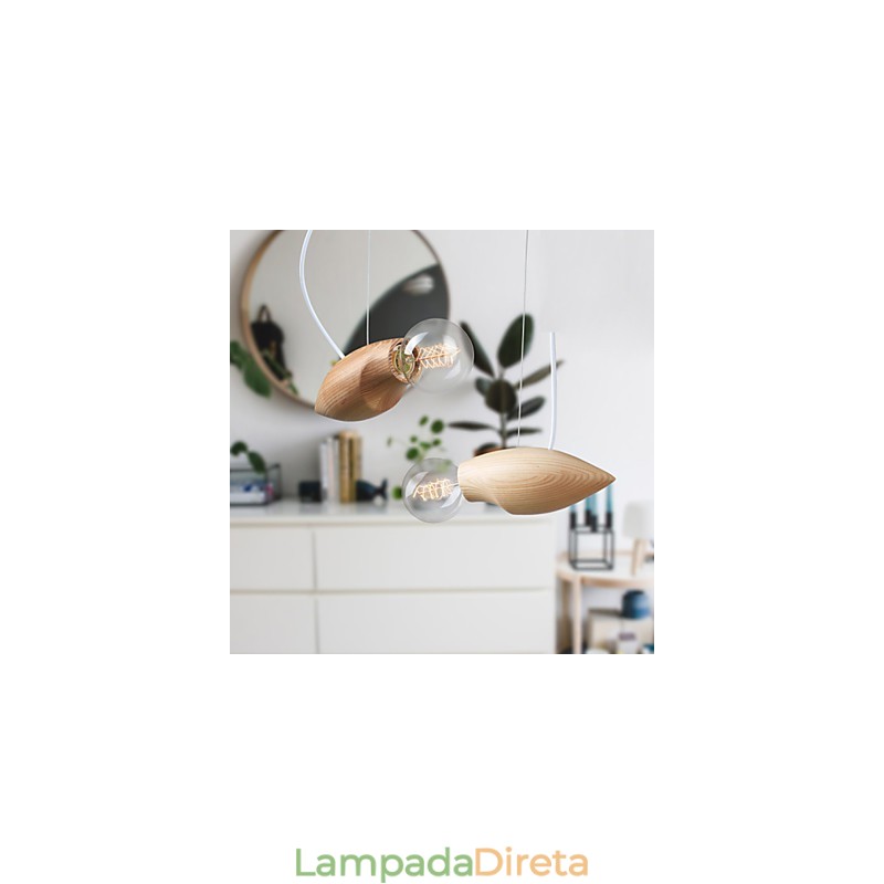 Individualidade artística Criativo Contratado Restaurando Formas Antigas de Abelhas de Madeira Lâmpada Droplight