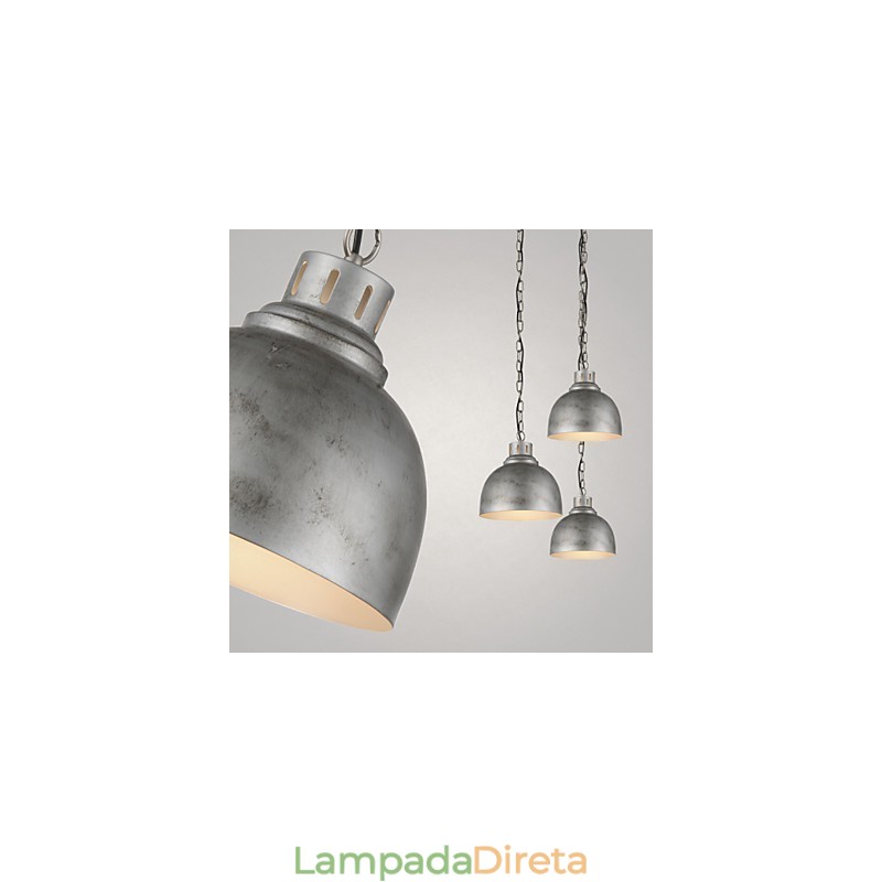 1 Luzes Pendentes Estilo Vintage Antigo Estilo Industrial Ferro Metais Drop Light