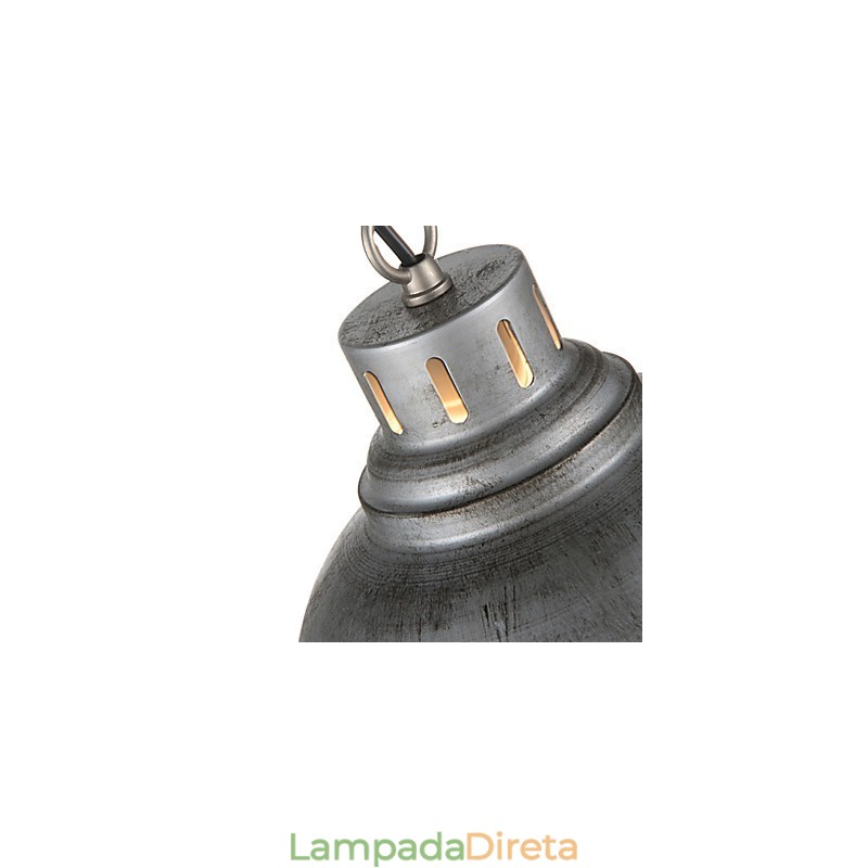 1 Luzes Pendentes Estilo Vintage Antigo Estilo Industrial Ferro Metais Drop Light