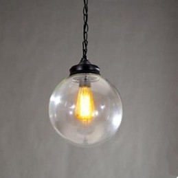 Lustre de vidro de bola contratada para uso doméstico Droplight