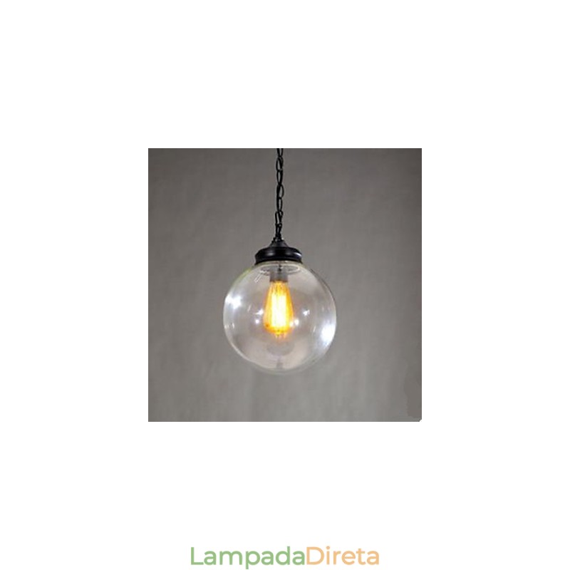 Lustre de vidro de bola contratada para uso doméstico Droplight