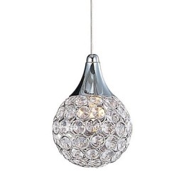 G9 Pendente Cristal Moderno Contemporâneo Metal