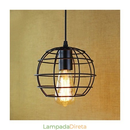 Luzes Pendentes Tradicionais Clássico Vintage Retro Country Garagem Metal Luzes Pendentes Tradicionais Clássico Vintage Retro Country Garagem Metal
