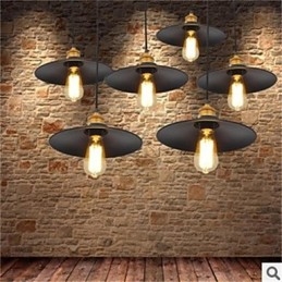 O lustre de ferro retrô minimalista americano 1