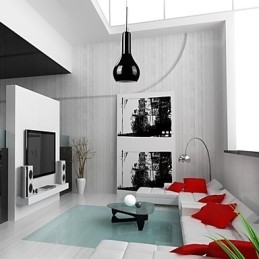 Luminária pendente moderna e contemporânea em metal cromado estilo mini
