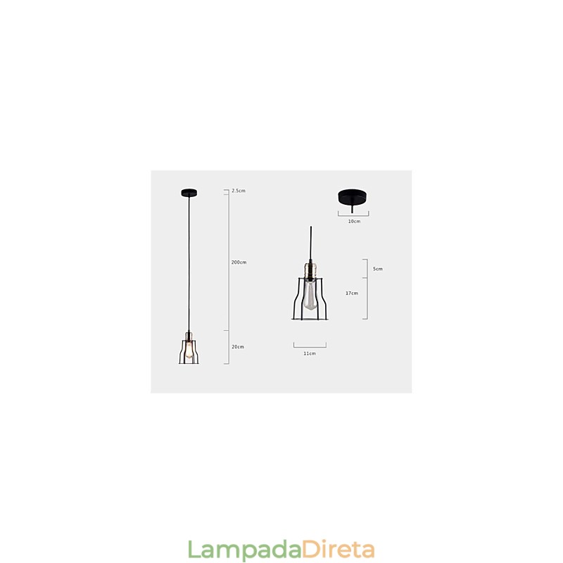 Ideias de buffet de café vintage industrial americano gaiola de ferro forjado luz pendente sentado