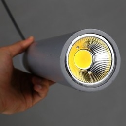 Romance Retro Contraído Calor Único Cabeça Gesso Pequena Lâmpada Droplight