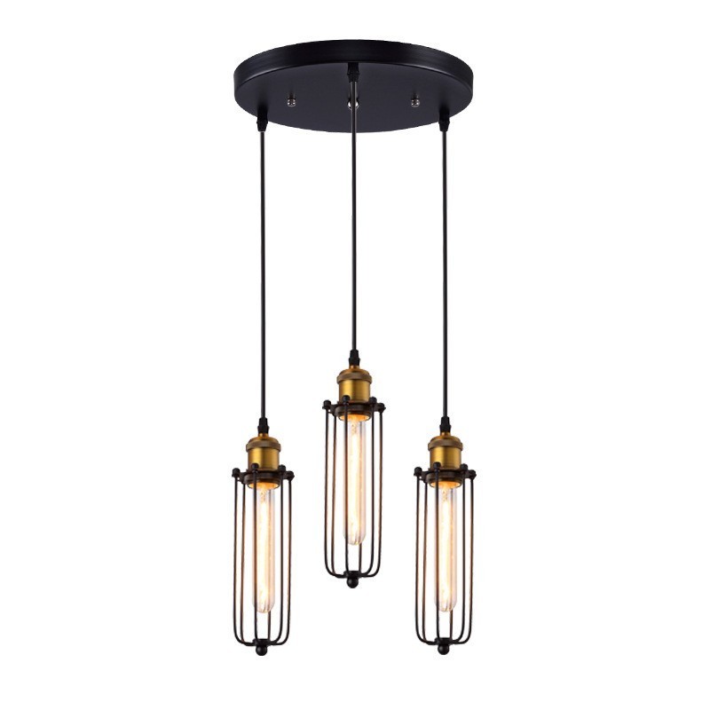 Linha Country Estilo Industrial Gladiador Criativo Restaurando Maneiras Antigas Luz Pendente de Cabeça Única Droplight