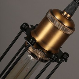 Linha Country Estilo Industrial Gladiador Criativo Restaurando Maneiras Antigas Luz Pendente de Cabeça Única Droplight