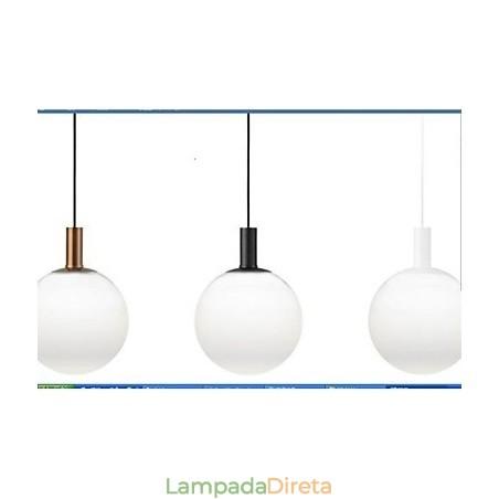 Luminária pendente de vidro com design contratado Luminária pendente de vidro com design contratado