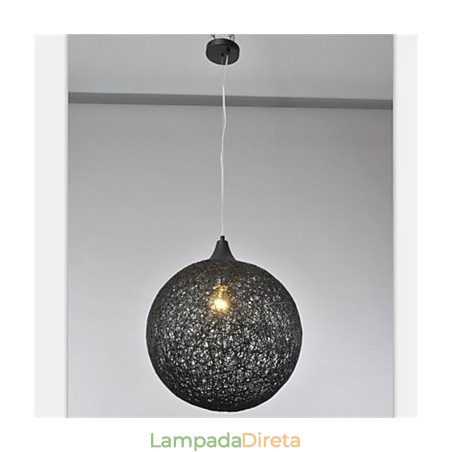Lustre de vime de papel criativo tipo bola country americana Lustre de vime de papel criativo tipo bola country americana