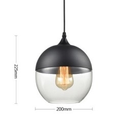 A loja Nordic Creative Stair Shop'S Art Wrought Iron Glass Chandelier Lamp