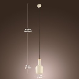 Luminária pendente moderna e contemporânea estilo mini pintura
