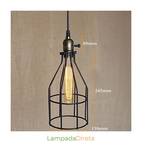 Lustre pequeno retrô industrial americano Lustre pequeno retrô industrial americano