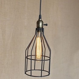 Lustre pequeno retrô industrial americano