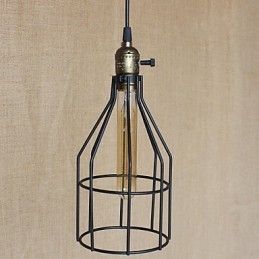 Lustre pequeno retrô industrial americano