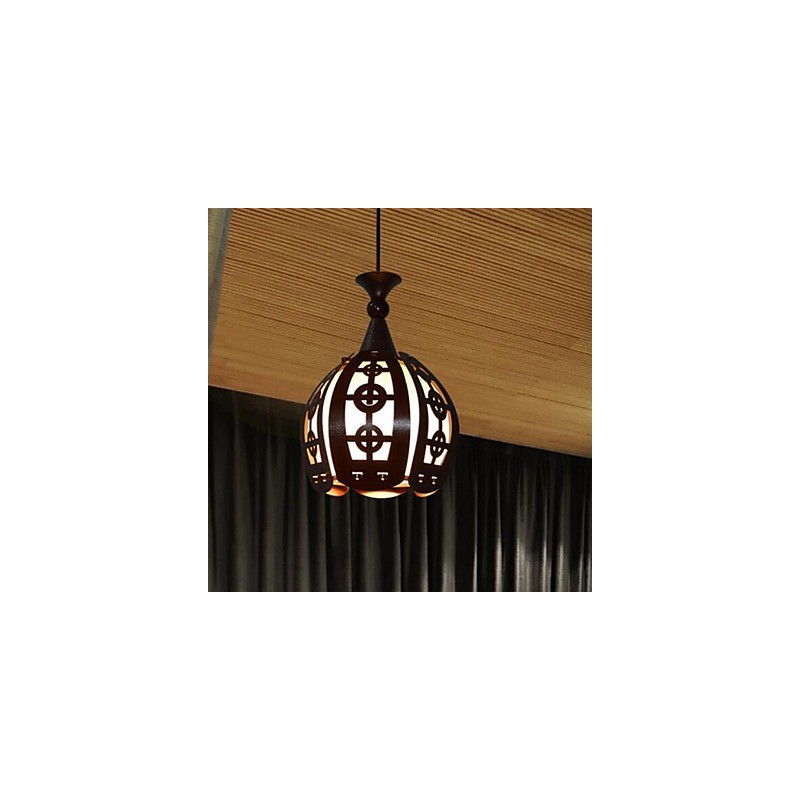 Lâmpada de luz retrô criativa para café Droplight