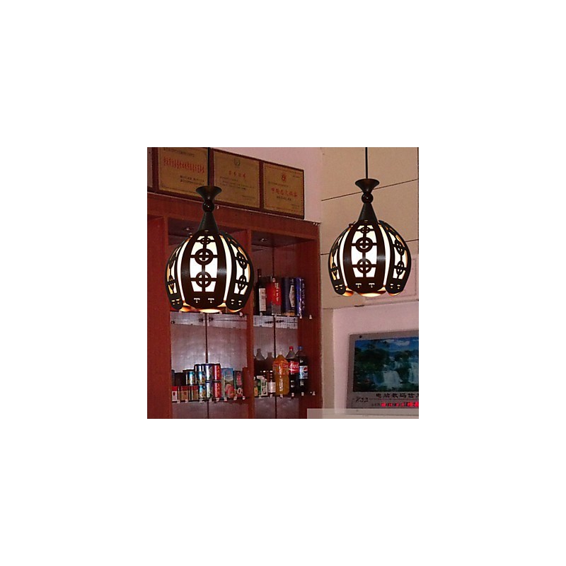 Lâmpada de luz retrô criativa para café Droplight