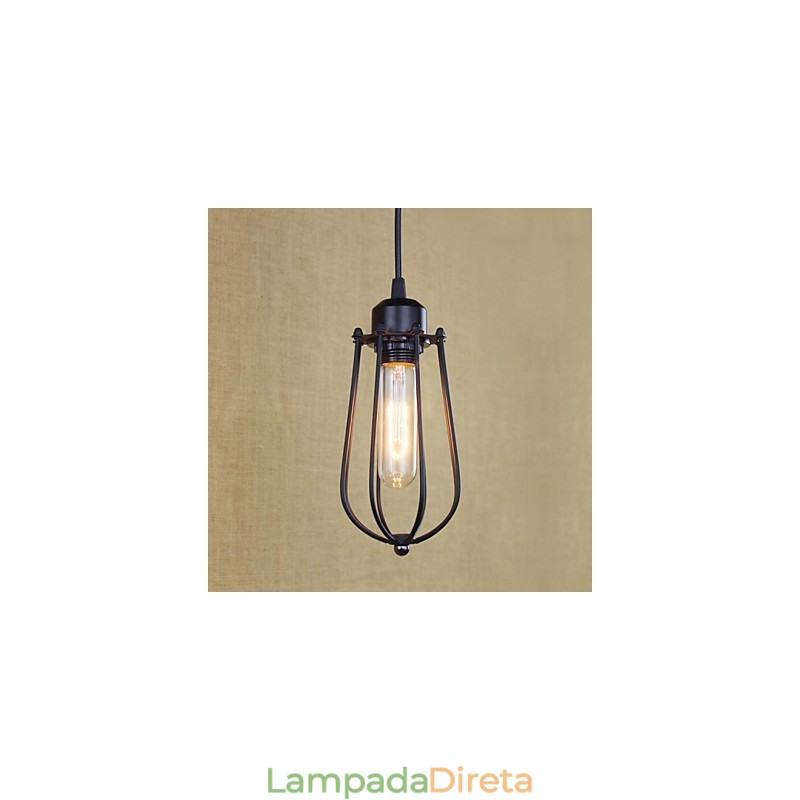 Lustre de ferro forjado Rural Countryside