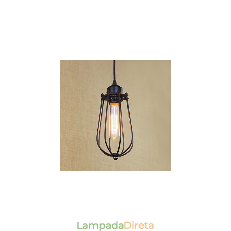 Lustre de ferro forjado Rural Countryside