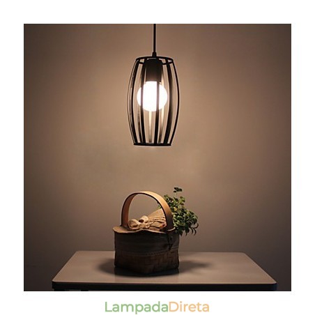 Luminárias Pendentes Tradicionais Clássicas Retro Metal