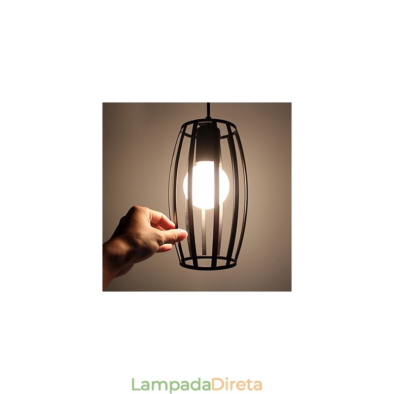 Luminárias Pendentes Tradicionais Clássicas Retro Metal