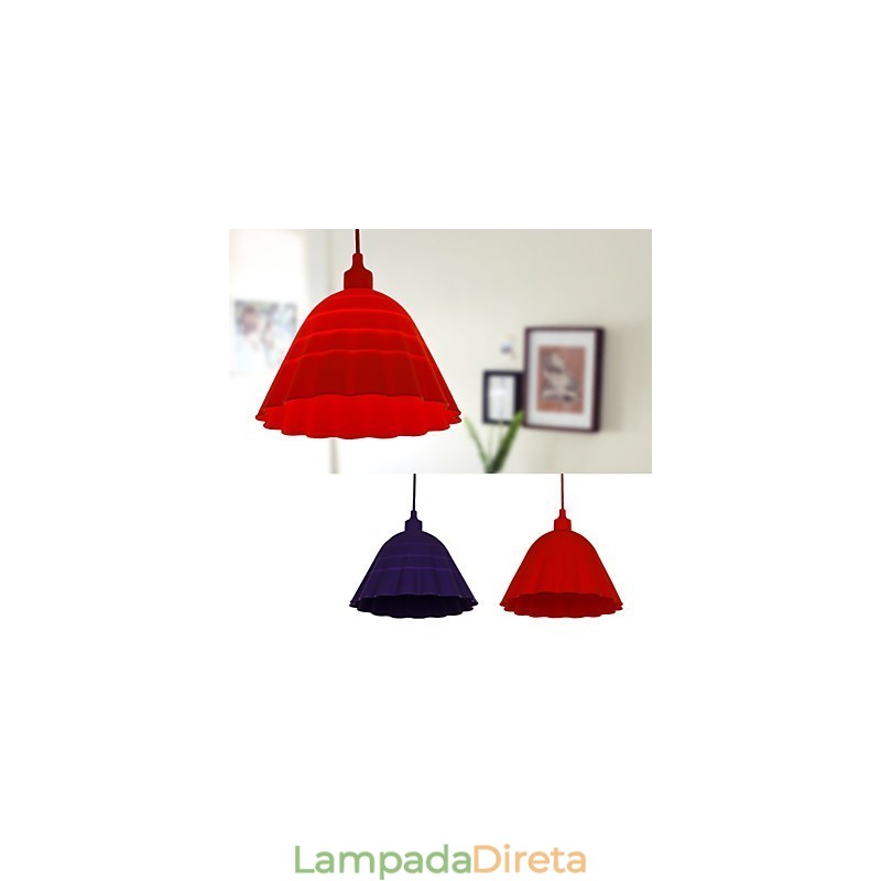 Luminária pendente de silicone moderna contemporânea para sala de estar, cama, sala de jantar, crianças