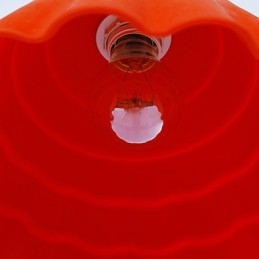 Luminária pendente de silicone moderna contemporânea para sala de estar, cama, sala de jantar, crianças