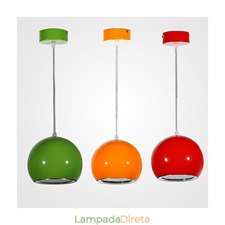 Droplight Apple Shape Light Luminária Pendente Droplight Apple Shape Light Luminária Pendente